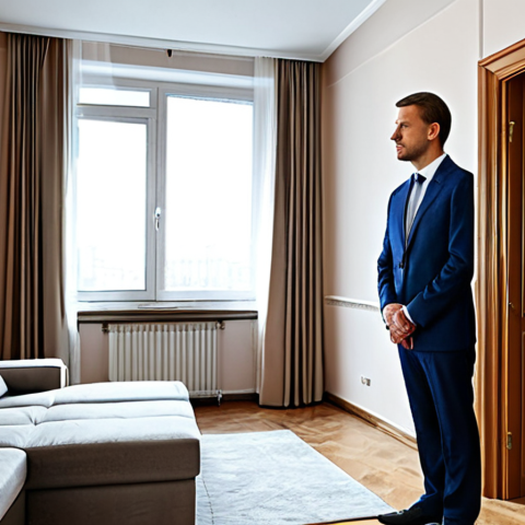 감정평가사의 산업 보고서 작성 방법 - Real Estate Evaluation**

"A professional real estate appraiser in Moscow, wearing a modest business...